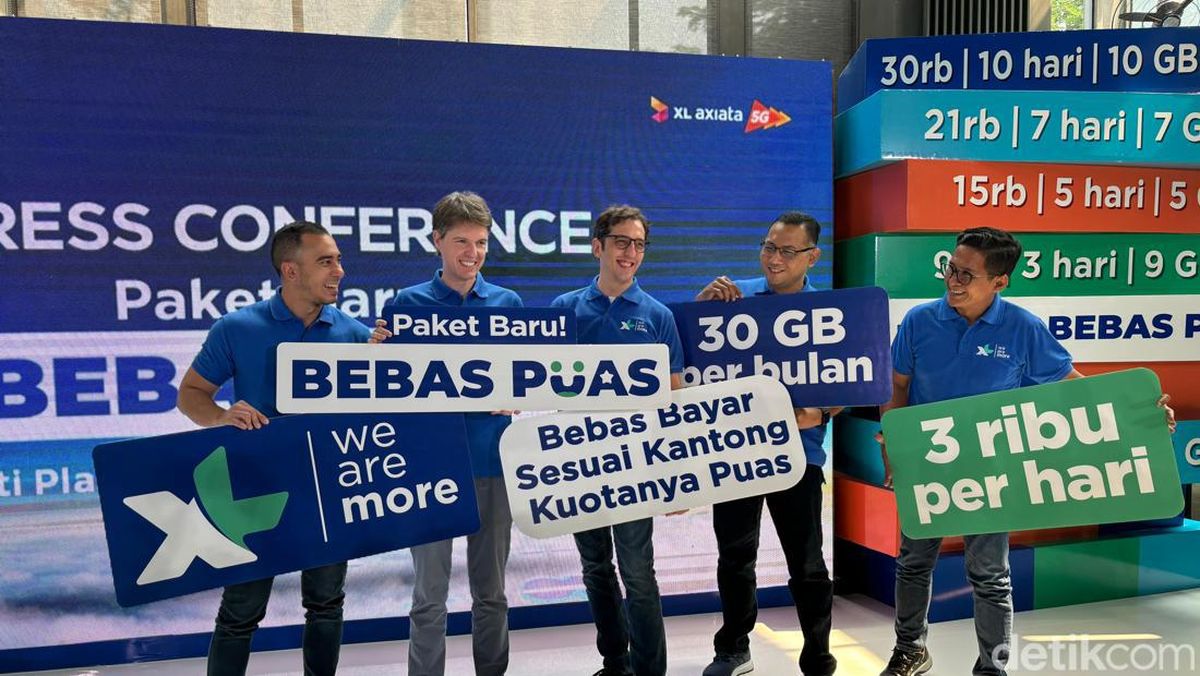 XL Rilis Paket Internet Harian Bebas Puas, Harga mulai Rp 2.000