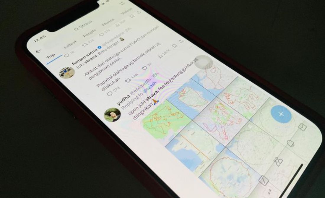 Banyak sekali pertanyaan seputar joki Strava di media sosial