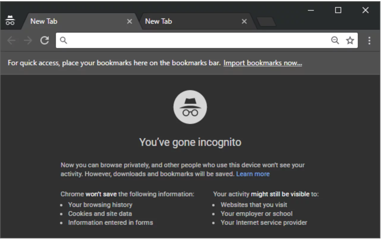 Cara Kerja Incognito Mode di Peramban Google Chrome