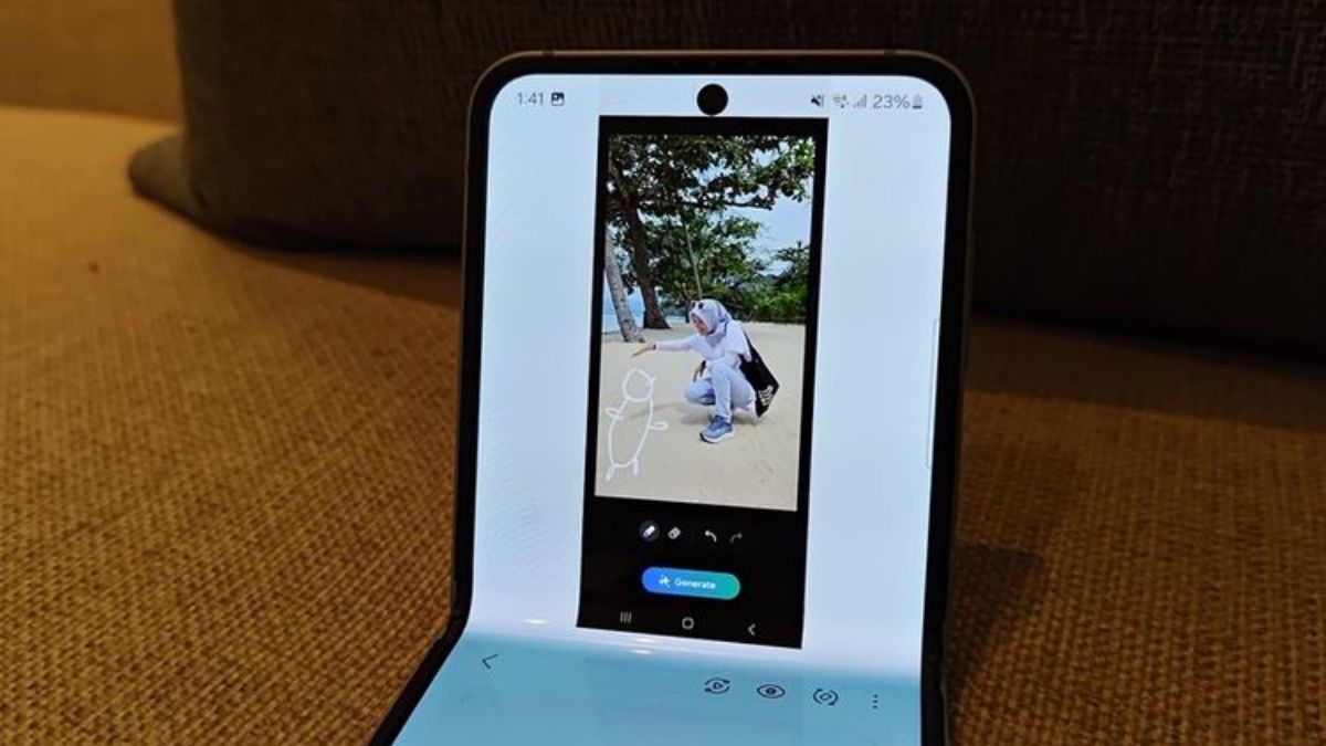Ubah Sketsa Jadi Gambar Menarik dengan Samsung Galaxy Z Flip 6